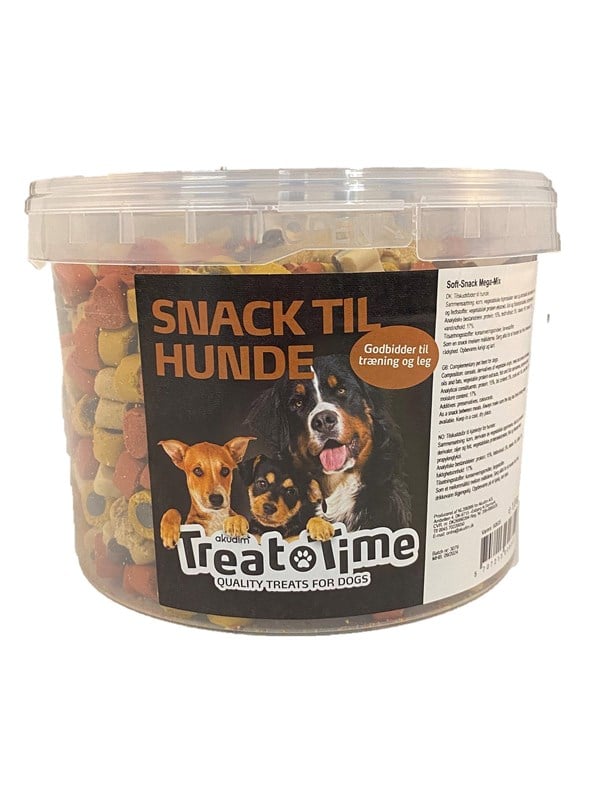 Treat Time Soft-Snack Mega-Mix 1,8 kg. EU