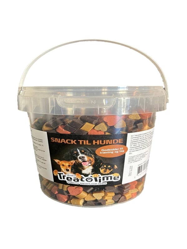Treat Time Super Soft-Snack Mini Hjerte Mix 500 g.