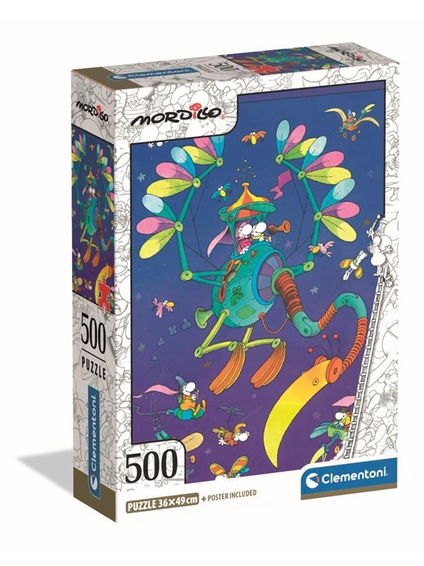 Clementoni Puzzle HQC Mordillo the Journey 500 pieces 2D Puslespil