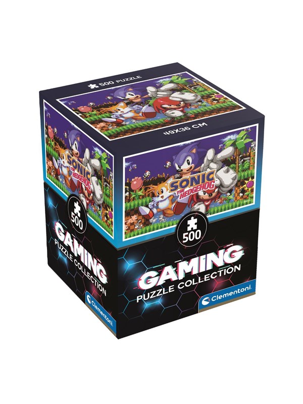 Clementoni Puzzle Cubo Sonic 64 Bit 1 500 pieces 2D Puslespil