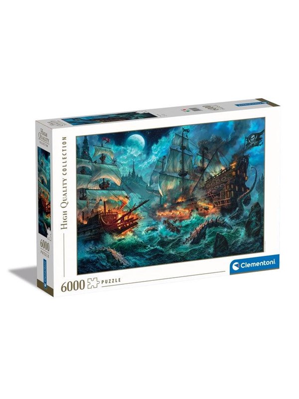 Clementoni Puzzle HQC Vessels TBD 6000 pieces 2D Puslespil