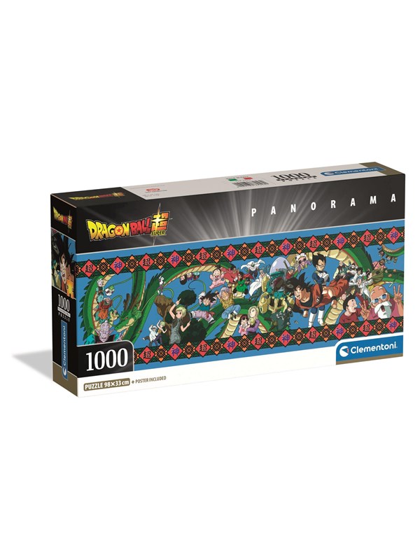 Clementoni Puzzle Panorama Dragon Ball 1000 pieces 2D Puslespil