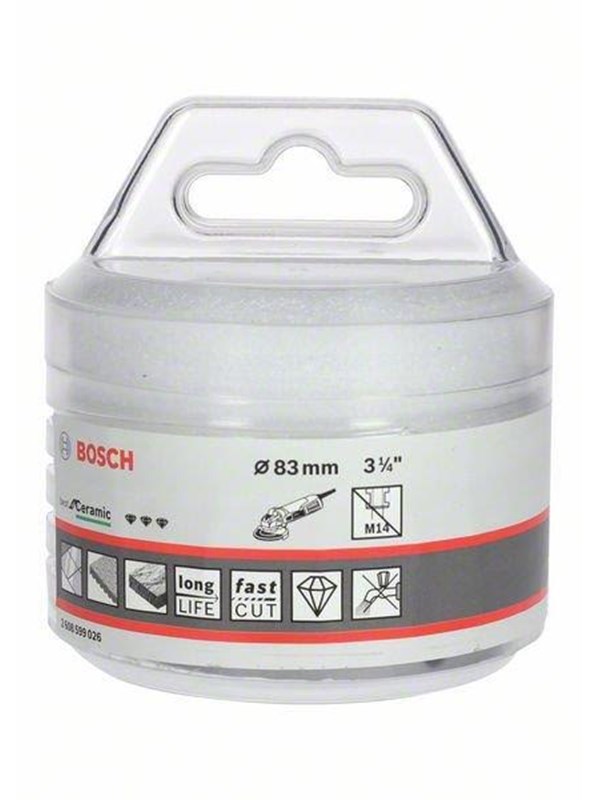 Bosch Best for Ceramic DRYspeed Diamond Cutter 83 mm