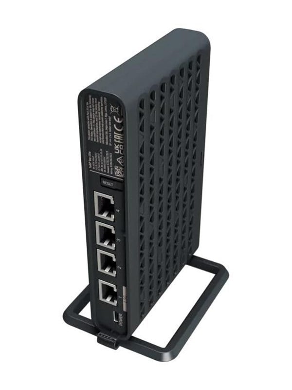 MikroTik hAP be lite – wireless router – Wi-Fi 7 – desktop – Wireless router 802.11a/b/g/n/ac/ax/be (Wi-Fi 7)