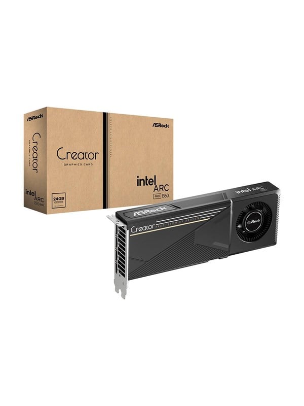 ASRock Arc Pro B60 Creator - 24GB GDDR6 RAM - Grafikkort