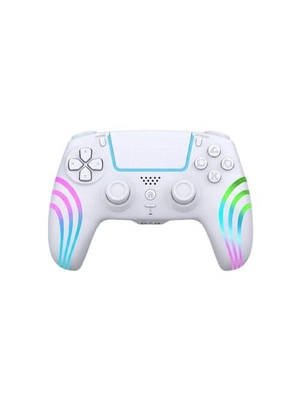 Deep Explorer Wave - White - Wireless Controller - Sony PlayStation 5
