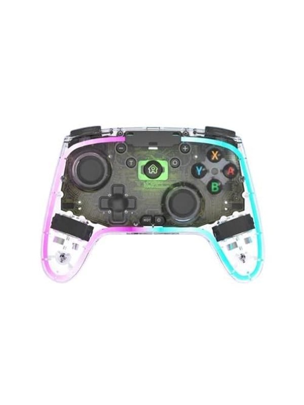 Deep Explorer Neon - Transparent - Switch / Switch 2 - Wireless Controller - Nintendo Switch 2