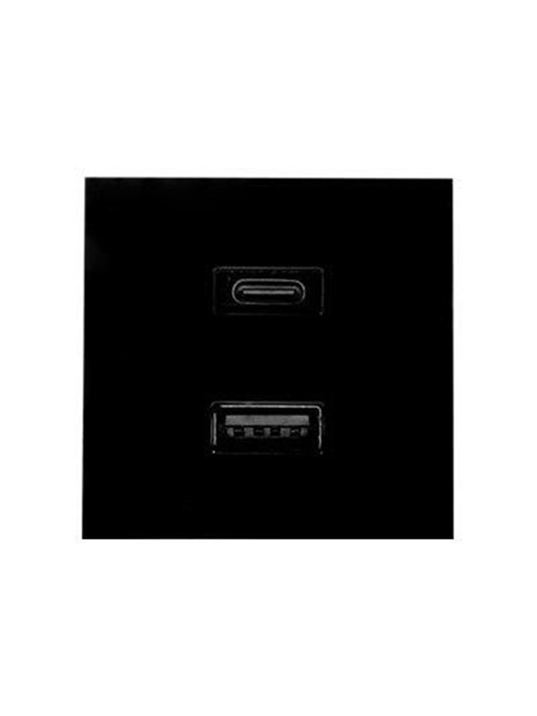 Shelly · Unterputz Zubehör · USB · Charger schwarz