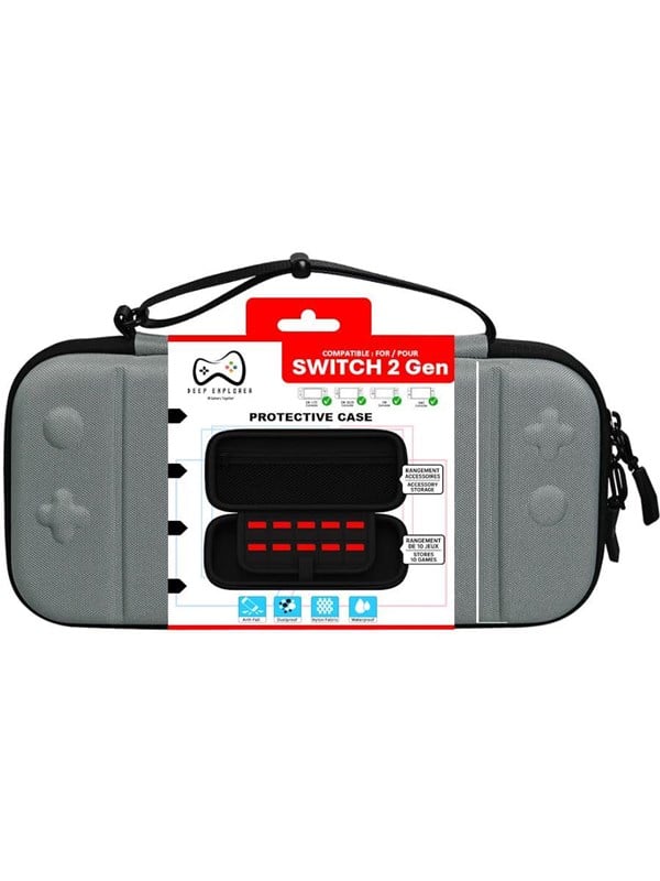 Deep Explorer Protective Case Grey - Taske - Nintendo Switch 2
