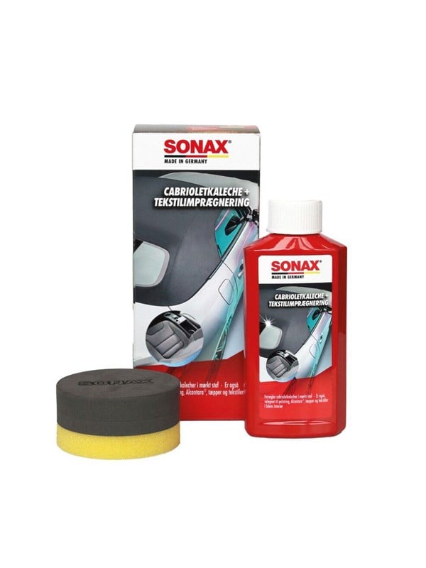 SONAX Cabrioletkaleche + Tekstilimprægnering 250ml