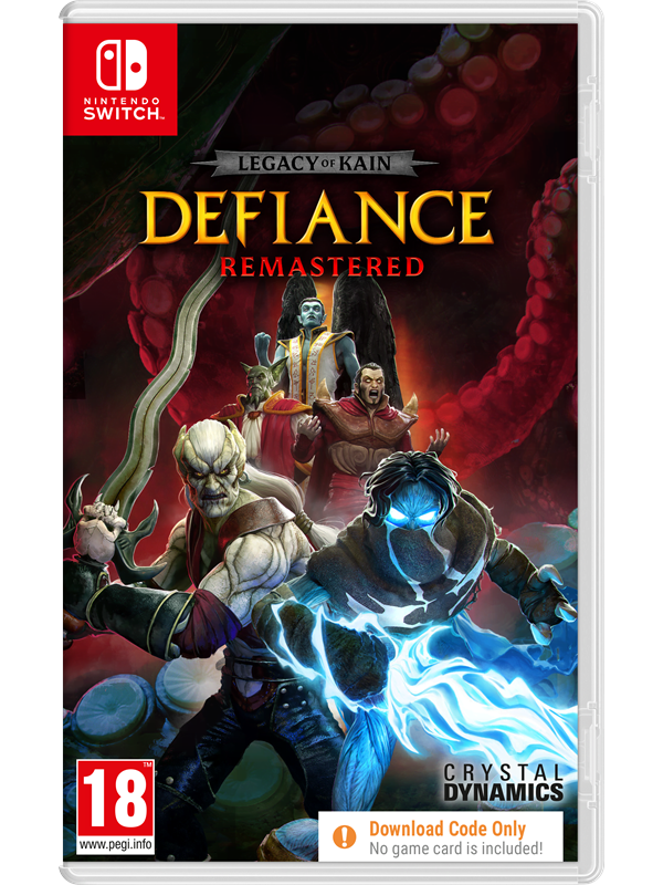 Legacy of Kain: Defiance Remastered (Code in a Box) - Nintendo Switch - Action/Adventure