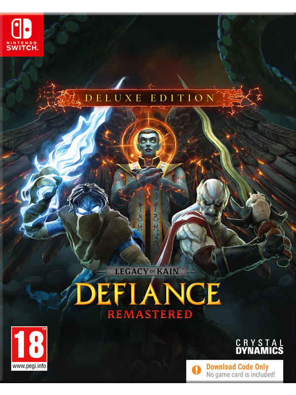 Legacy of Kain: Defiance Remastered (Deluxe Edition) - Code in a Box - Nintendo Switch - Action/Adventure