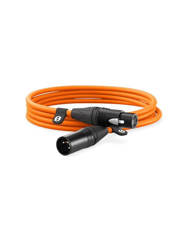RØDE XLR3M-O, XLR, Hanstik, XLR, Hunstik, 3 m, Orange