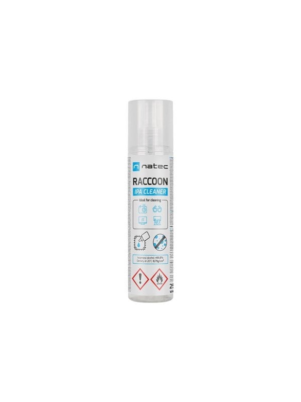 Natec Raccoon IPA Cleaner - isopropylalkohol spray 250 ml