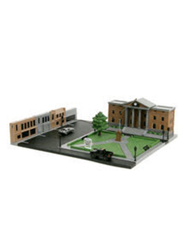 Jada Toys - Back to the Future Clock Tower NanoScene