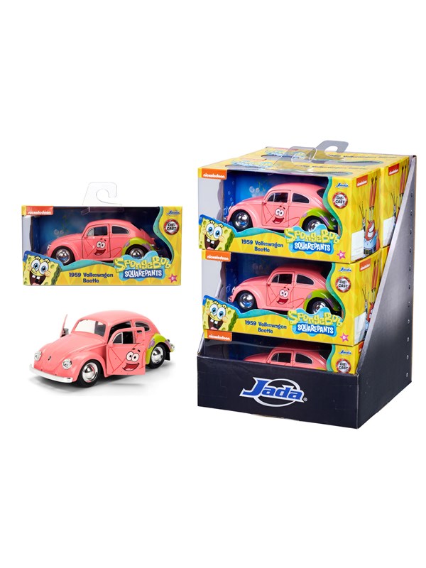 Jada Toys - Sponge Bob Patrick 1959 VW Beetle 1:32