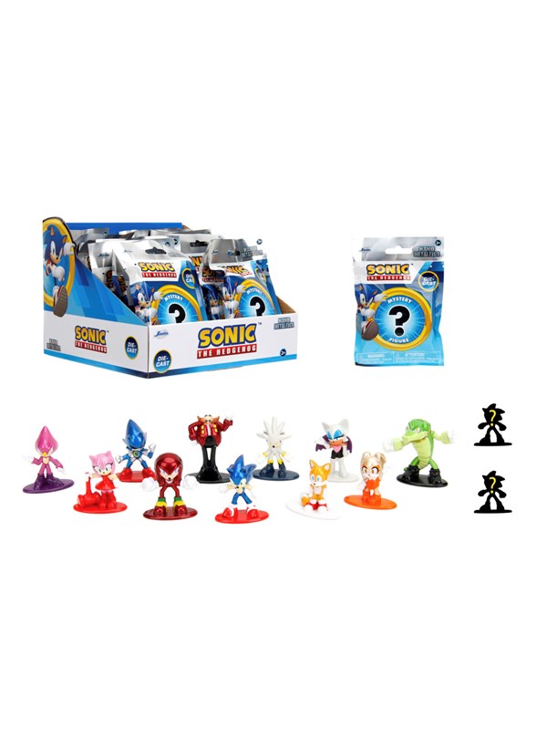 Jada Toys - Sonic Blind Pack Nanofigs, 13-asst.
