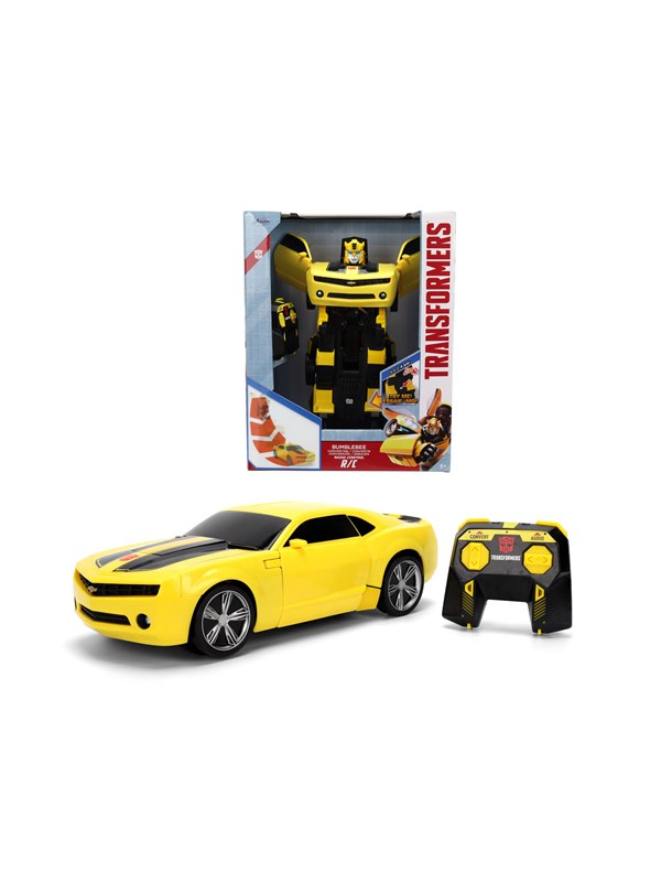 Jada Fjernstyret Bil - Transformers RC Converting Bumblebee