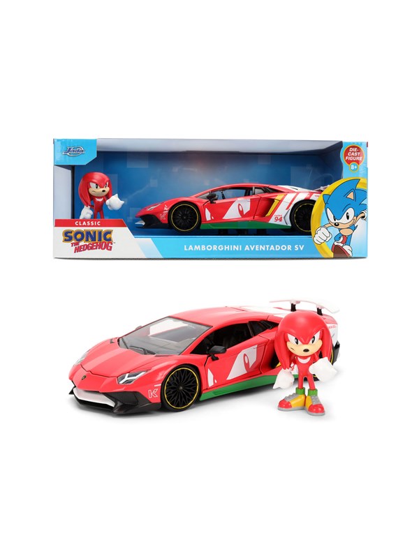 Jada Toys - Knuckles Lamborghini Aventador SV 1:24
