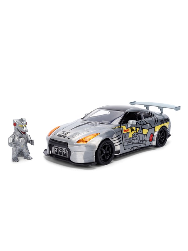 Jada Toys - Mechagodzilla 2009 Nissan GT-R 1:24