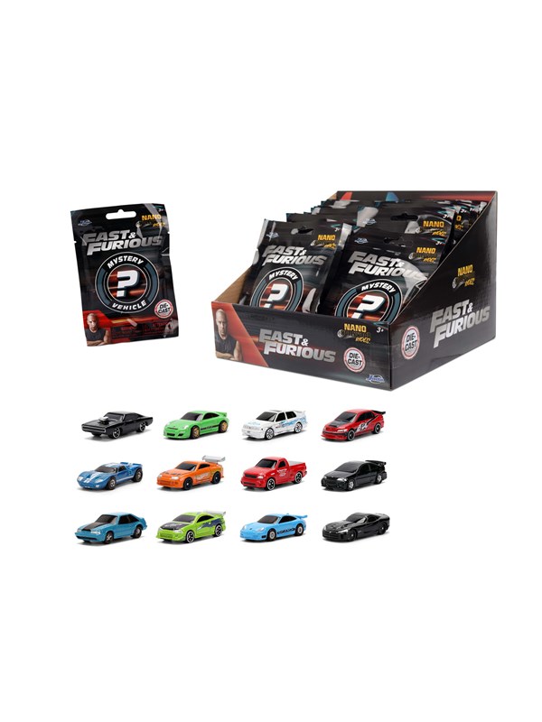 Jada Toys - Fast & Furious Blind Pack Nano Cars