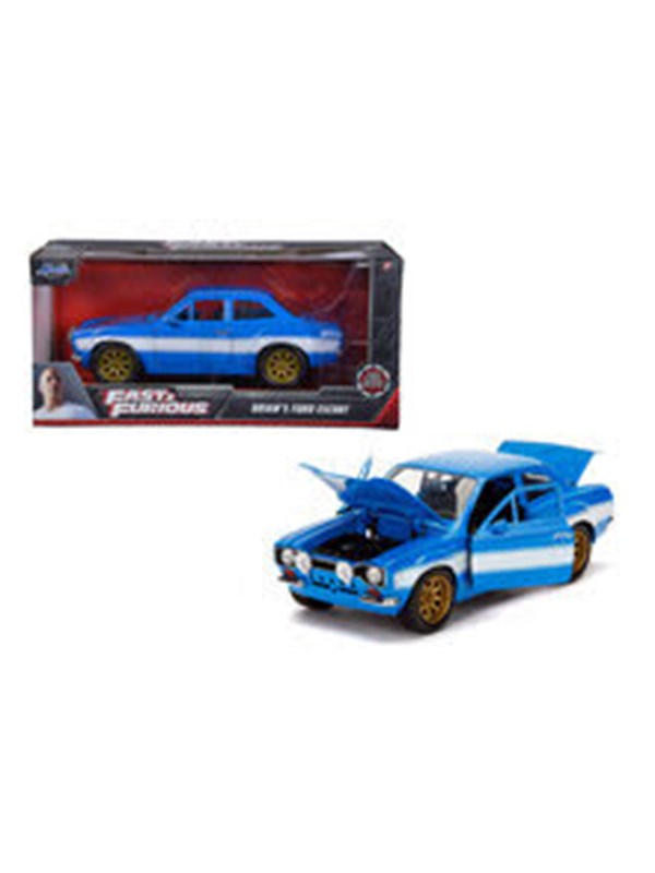 Jada Greiti ir įsiutę 1974 m. Ford Escort 1:24 9399572314R00