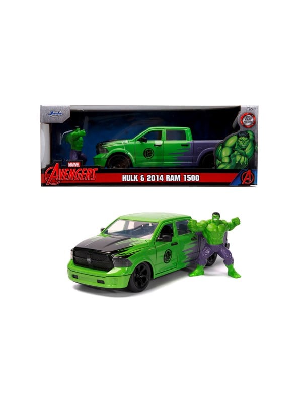 Jada Toys - Marvel Hulk 2014 Ram 1500 1:24