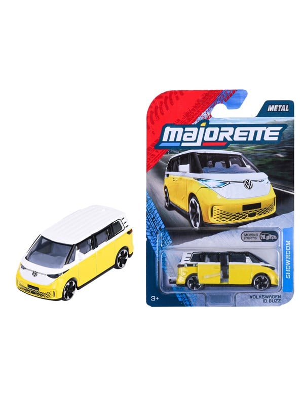 Majorette Premium biler VW ID Buzz, gelb/weiß