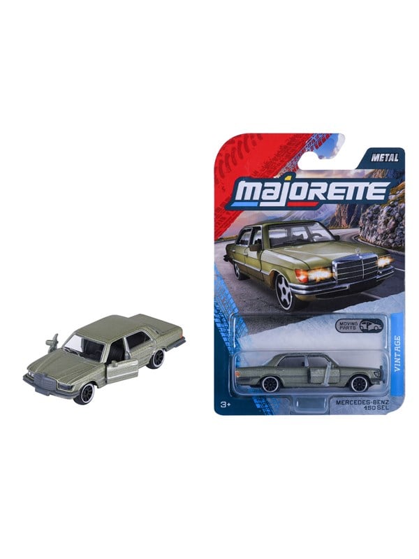 Majorette Vintage Mercedes-Benz 450 SEL, grøn