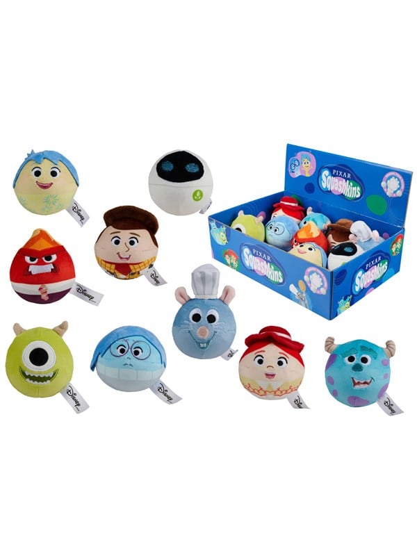 Simba Toys plush Pixar Squashkins Memory Foam mini plys