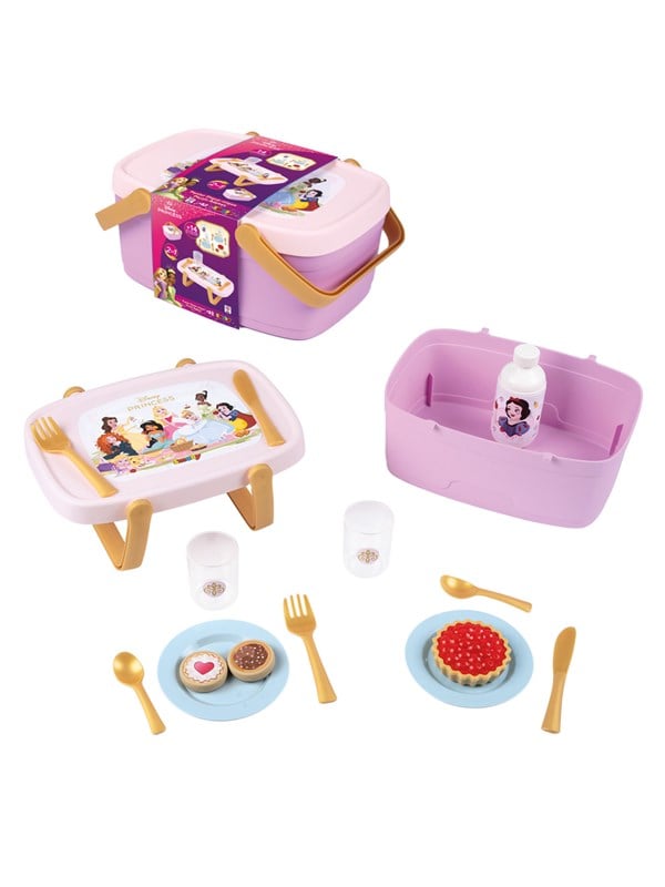 Smoby Legetøj - Picnic Madkasse - 2i1 - Disney Princess