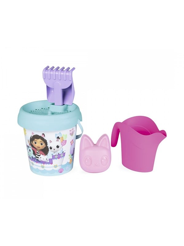 Smoby Gabby Medium dekoreret spand + vandkande
