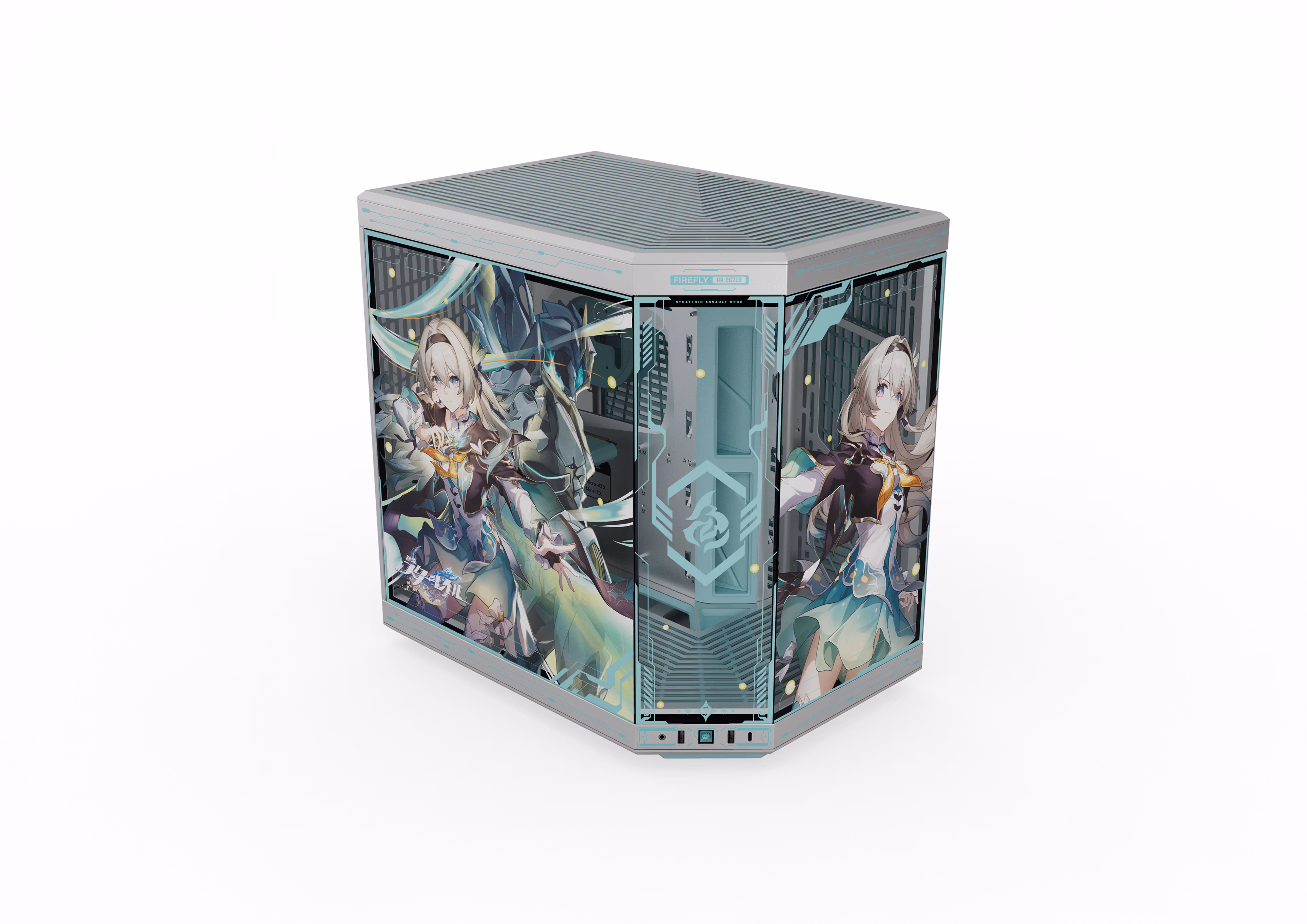 HYTE Y70 Firefly Japan Edition PC Case, Mid-Tower, E-ATX Tempered Glass