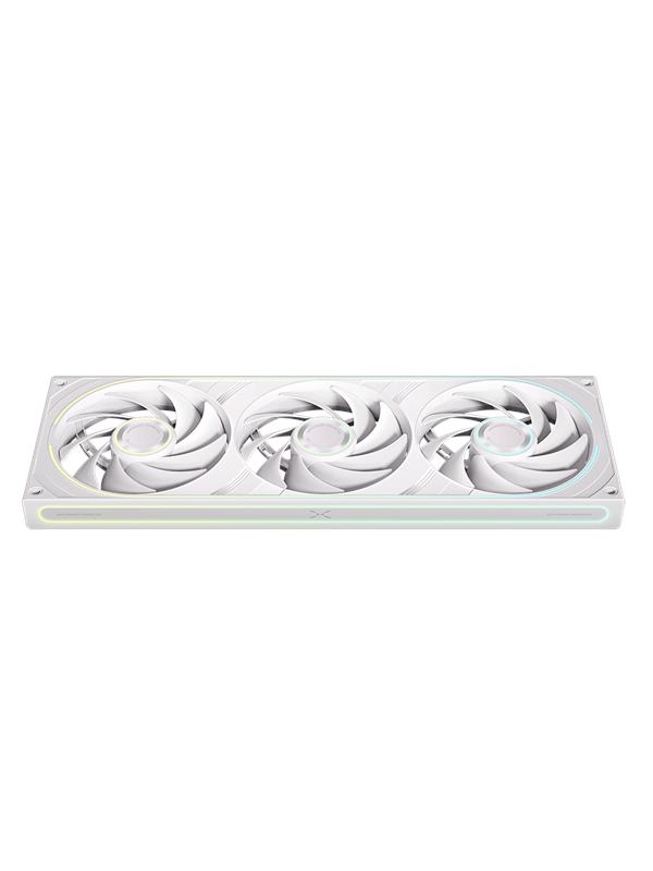 Tryx FOBR ARGB 360 Fan White - Kabinet køler - 120mm - Hvid med RGB LED lys