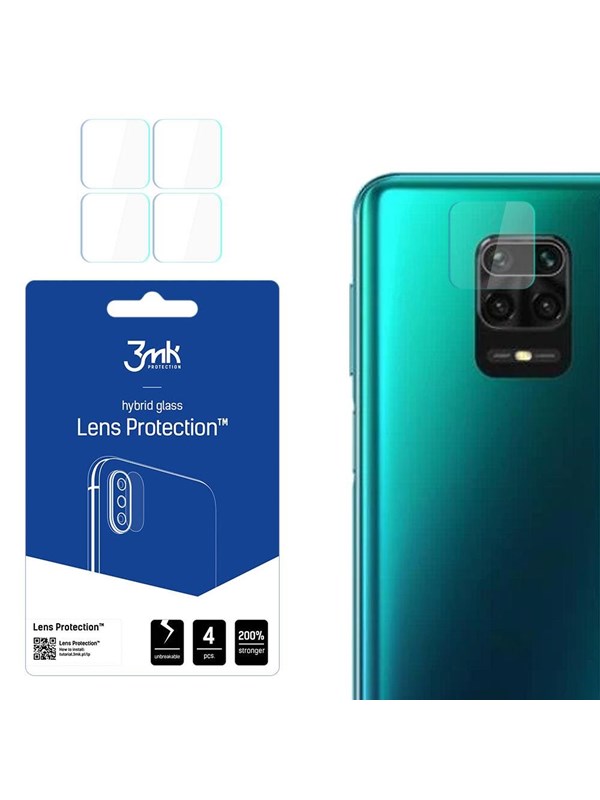 3mk Lens ProtectionTM Hybrid Camera Glass - Xiaomi Redmi Note 9 Pro Max
