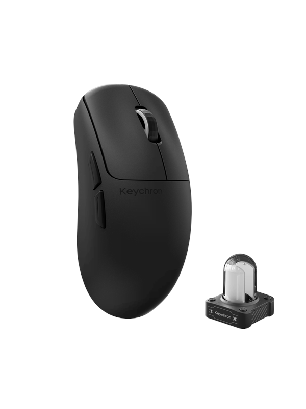 Keychron G6 HE 8K - Gaming Mus - Optisk - 5 knapper - Sort