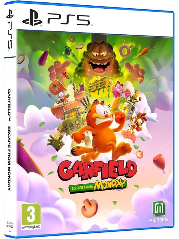 Garfield - Escape from Monday - Sony PlayStation 5 - Platformer