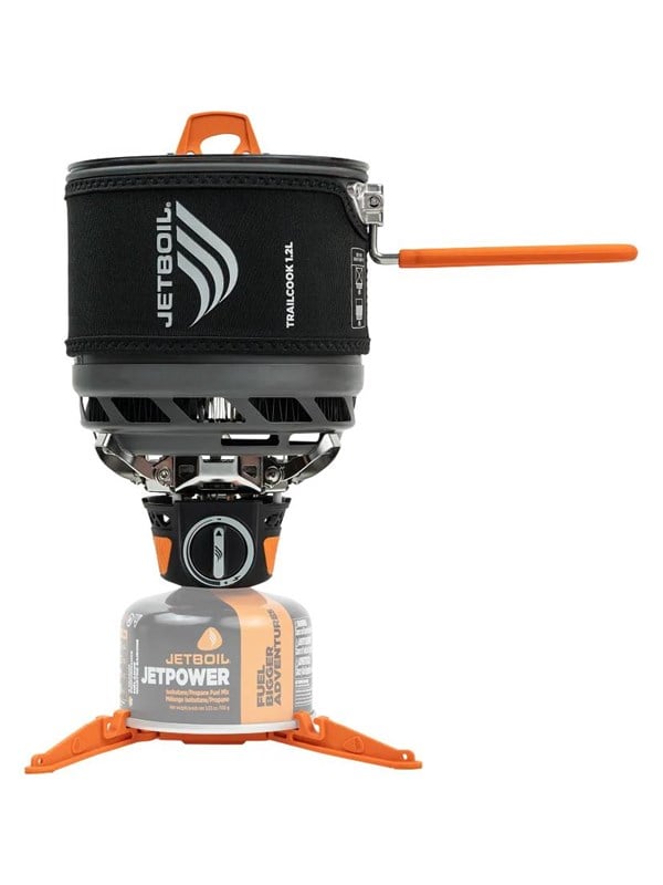 Jetboil TrailCook 1,2 l komfur - gasbrænder til dåse (1800 W)