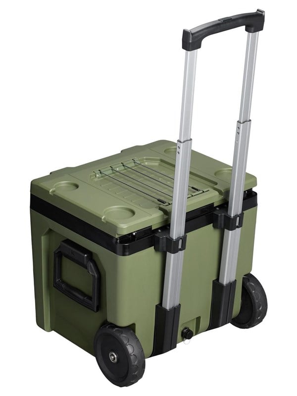 Stanley Adventure Wheeled, Termoboks, 47 L, 96 t, Grøn, 2 hjul, Sort
