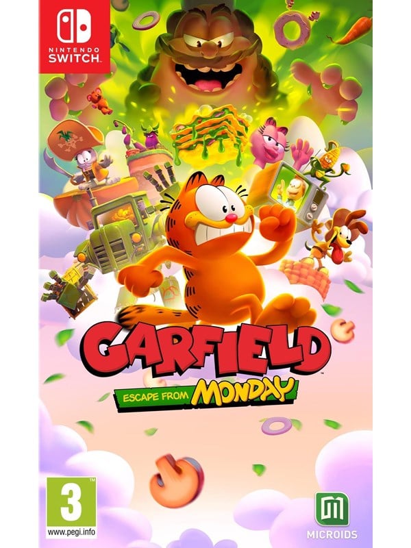 Garfield - Escape from Monday - Nintendo Switch - Platformer