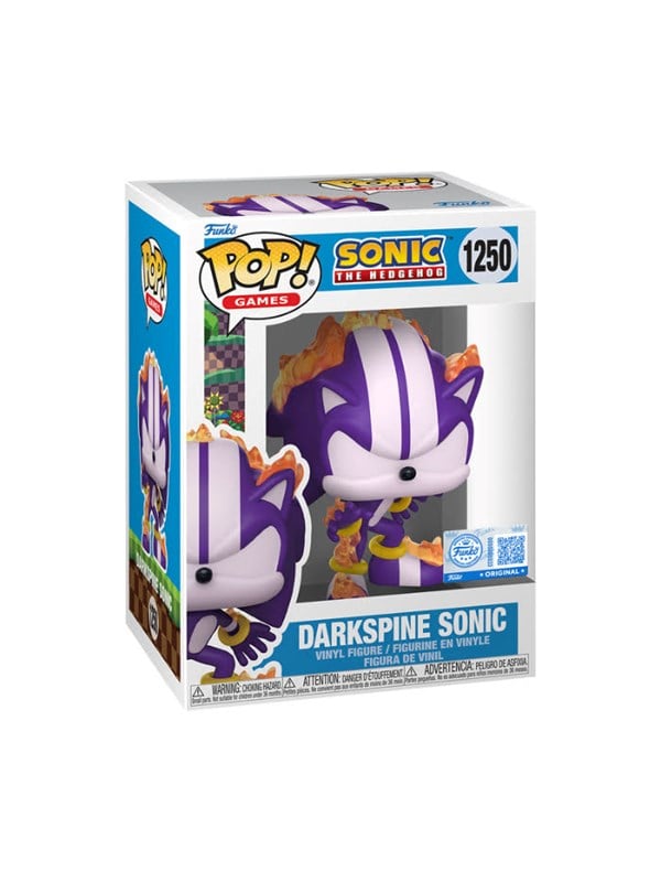 Funko! - Funko POP Vinyl Excl Sonic S11 Darkspine Sonic