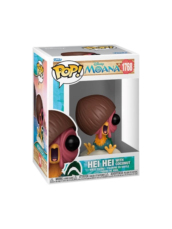 Funko! - Funko POP Vinyl Moana S3 Hei Hei m/Coconut
