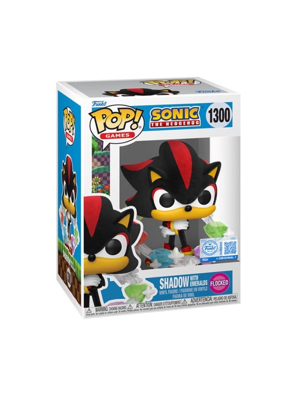 Funko! - Funko POP Vinyl Excl SonicS11 Shadow m/Emeralds