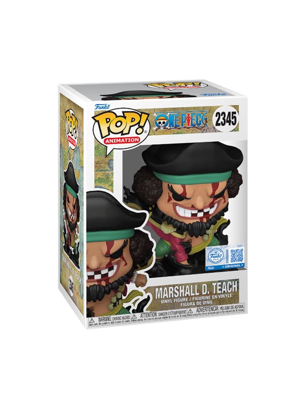 Funko! - Funko POP Vinyl Exclusive OP Blackbeard Black Hole