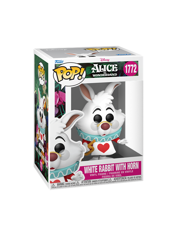 Funko! - Funko POP Vinyl AIW S3 White Rabbit m/Horn