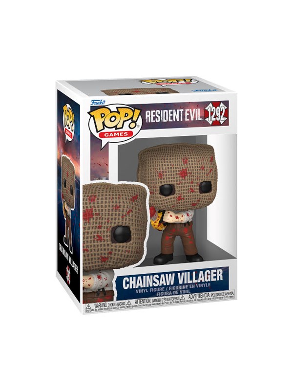 Funko! - Funko POP Vinyl Resident Evil Motorsavsmand