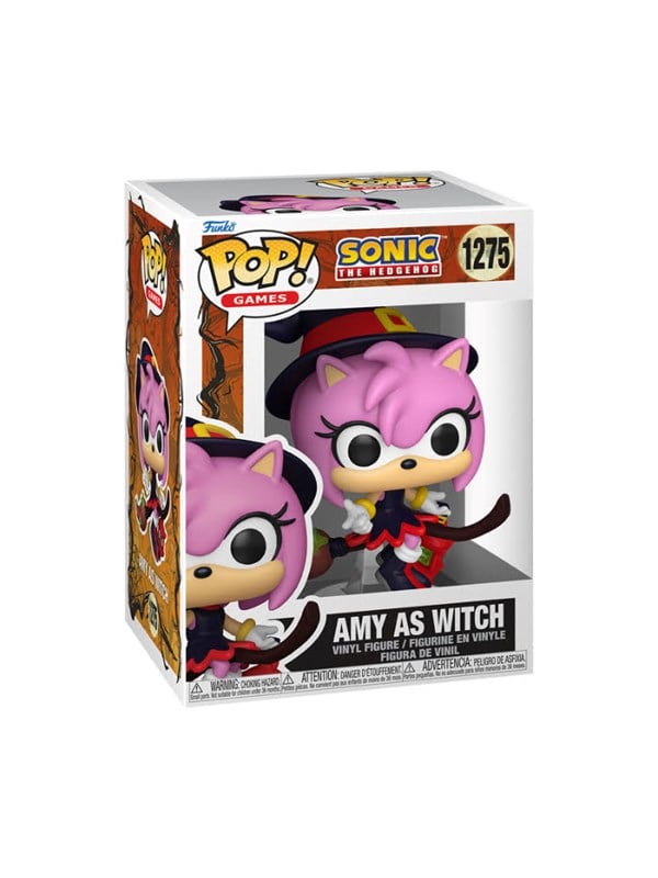 Funko! - Funko POP Vinyl Sonic S11 Amy på kost