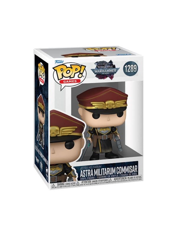 Funko! - Funko POP Vinyl Warhammer Astra Militarum Commisar
