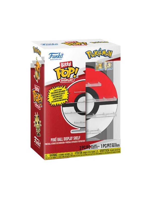 Funko Bitty Pop: Pokémon - Poké Ball - Display Vinyl Figure