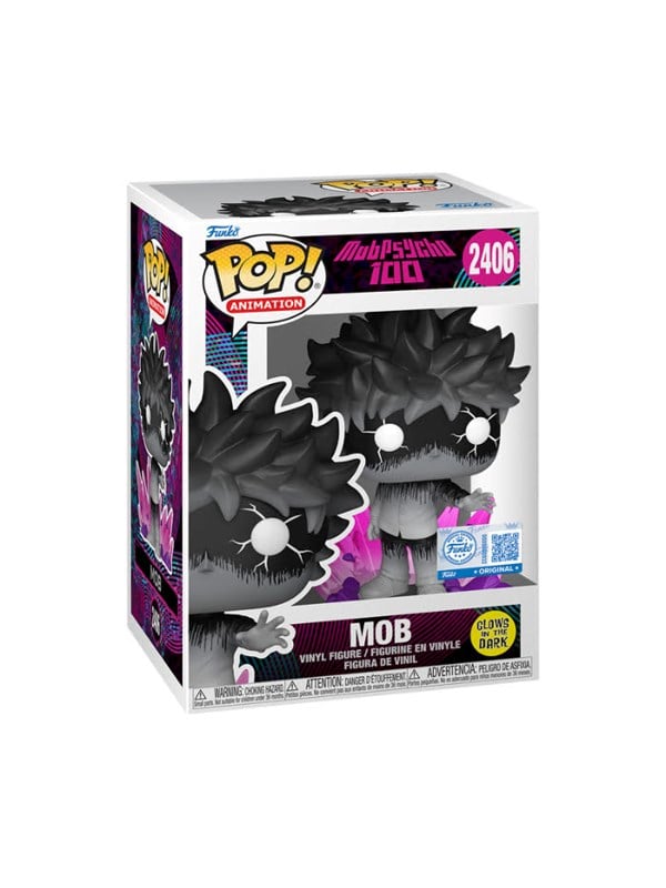 Funko! - Funko POP Vinyl Excl Mob Psycho Shigeo w/Aura